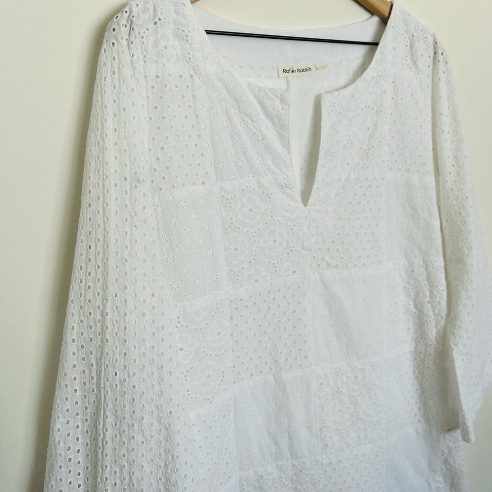 Roller Rabbit White Eyelet Tunic - Picture 6 of 6